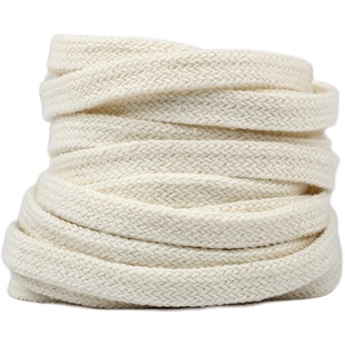 适配Vans匡威1970s鞋带原装品质纯棉扁平双层高帮低帮米白色纯白