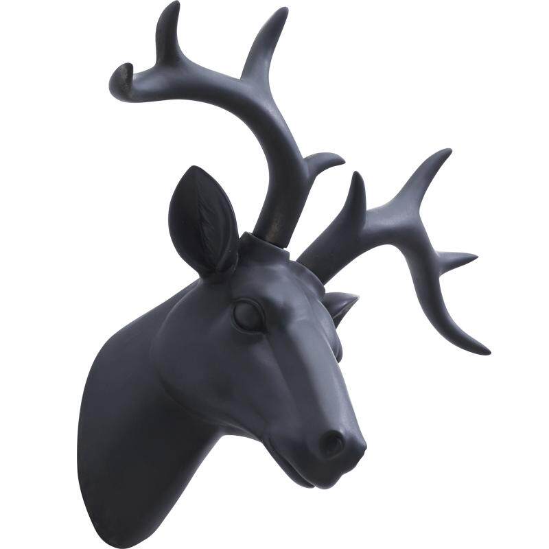 家居墙上装饰鹿头壁挂壁饰酒吧服装店装饰品墙饰挂件客厅墙壁装饰