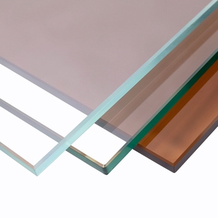 钢化玻璃定做 定制台面 桌面圆桌茶几餐桌长方形板垫面家用 金明