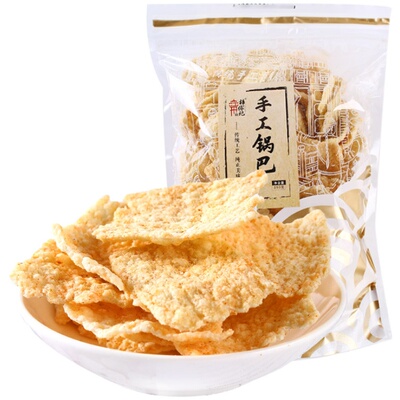 梓侨记锅巴250g牛耳饼干传统