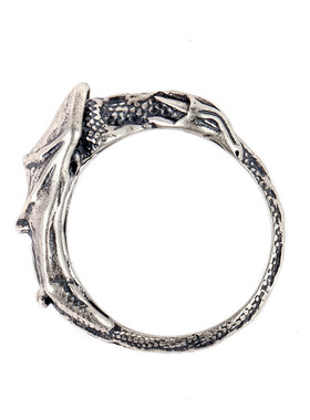 夸张复古朋克风立体动物高级戒指
