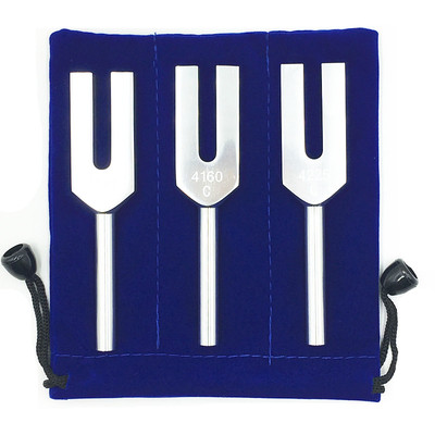 C4096音叉 铝合金4096音叉 高频音叉 水晶音叉 送布套 水晶 木槌