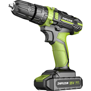 芝浦锂电电钻充电手钻电动螺丝刀家用手电钻转冲击钻多功能手枪钻