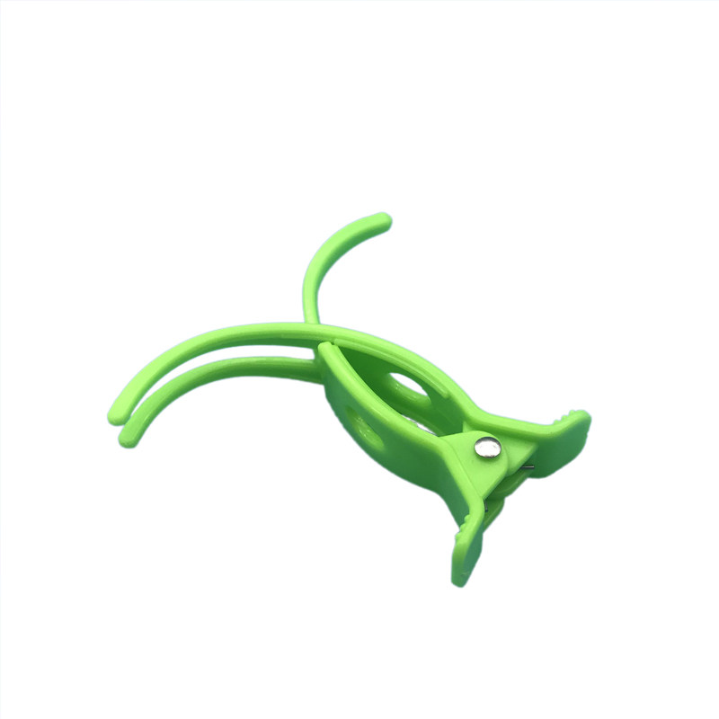 麻辣烫夹绑菜夹子塑料夹火锅夹子青菜夹签子旋转小火锅菜夹子三爪