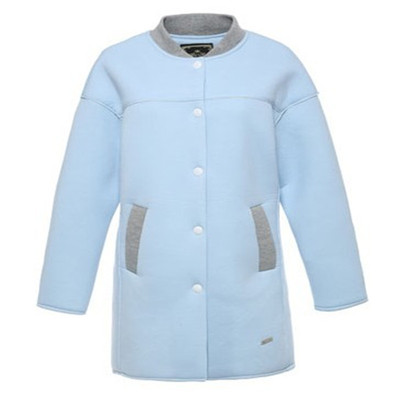 秋冬款中长款太空棉棒球