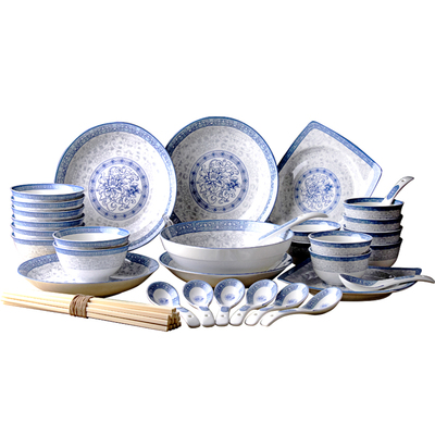 陶瓷餐具逐鹿碗碟套装