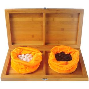 博弈  仿玉围棋子搭配围棋罐儿童围棋套装适合学校培训亲子互动