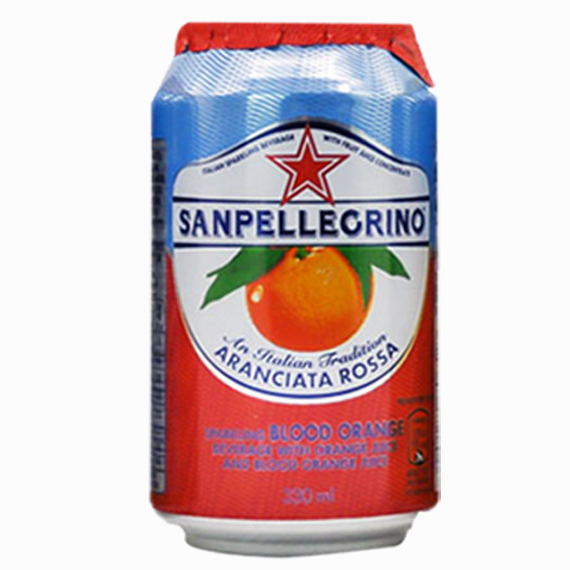 意大利进口圣培露含气果萃饮料330ml*24甜橙西柚非苏打矿泉汽泡水