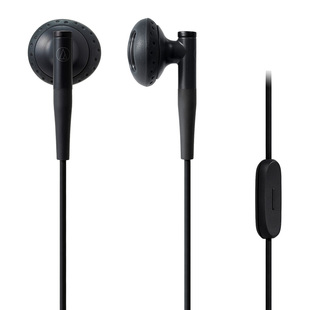 Audio Technica/铁三角 ATH-C200IS半入耳式手机线控睡眠有线耳机