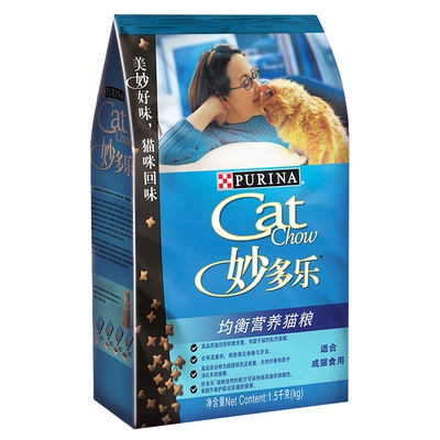 比瑞吉俱乐部猫粮2kg61.8元