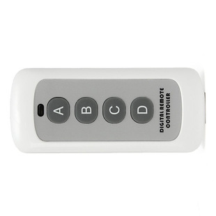 433MHZ无线射频遥控器 金属遥控器 EV1527学习码无线遥控器500米