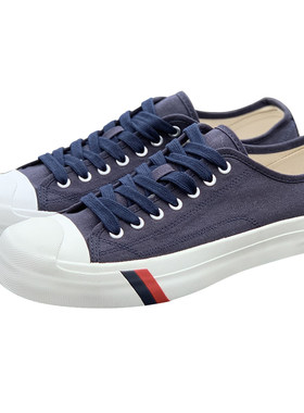 keds藏青色低帮帆布休闲风滑板鞋