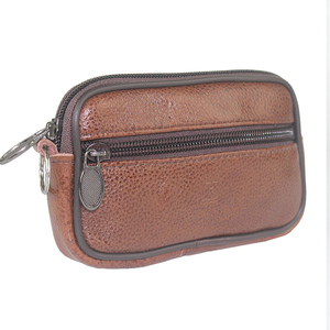 超薄真皮手机腰包男士手机包挂腰手机袋休闲穿皮带腰包挂包工地包