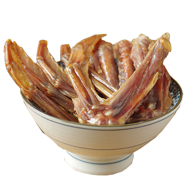 江西赣南特色小吃 腊鸭翅客家腊味盐焗咸鸭翅膀 风干鸭五件干货