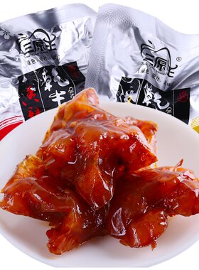 正光香辣乾牛筋500g卤味牛肉内蒙古风味零食小吃三原王牛筋小包装