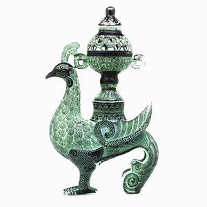 安安庐家居装饰品摆件仿古青铜器商务礼品工艺品熏香炉