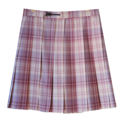 原创正版jk制服裙粉紫色夏猩猩