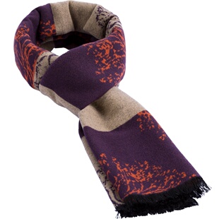 中老年人围巾女冬季妈妈款送礼盒装加厚保暖围脖中年老人奶奶百搭