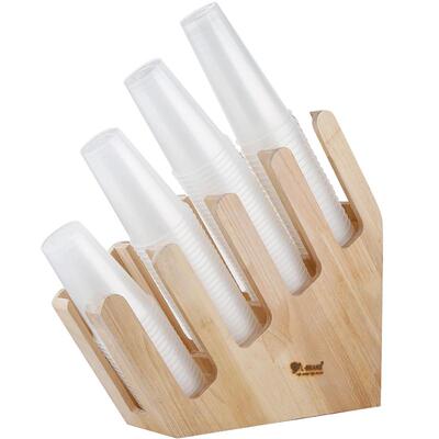 奶茶店一次性取杯器收纳架