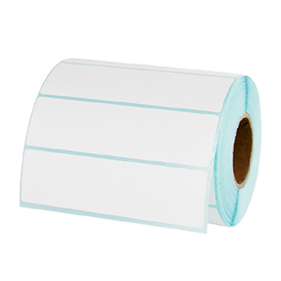 热敏纸横版空白打印不干胶