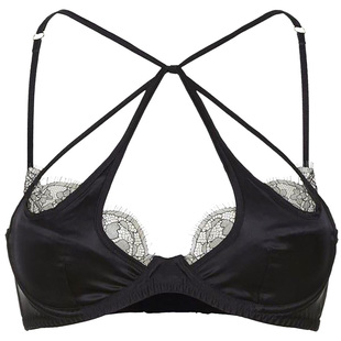 英国AP agent provocateur Robyn密使真丝文胸内衣内裤底裤黑色紫