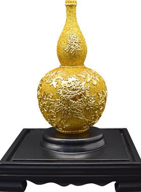 招财葫芦摆件客厅办公室装饰品