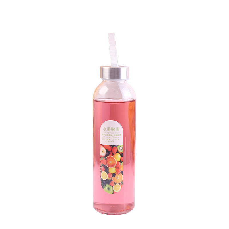 妈妈玻璃500ml透明带盖酵素瓶