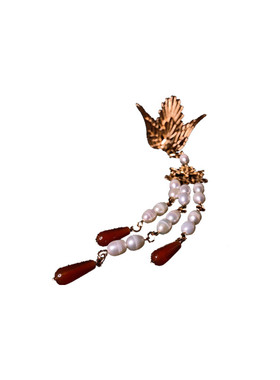 原创明制古典汉服红楼梦珍珠发簪