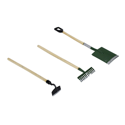 锄头+铲子+耙子组合套装