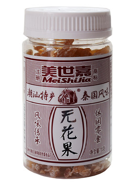 【美世嘉-无花果干70gX6瓶】蜜饯8090后怀旧零食潮汕特产泰国风味