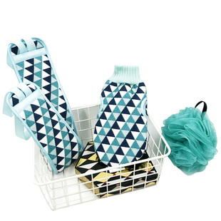 网红搓澡巾男士专用粗砂搓后背神器搓灰布强力搓泥三件套装洗澡巾