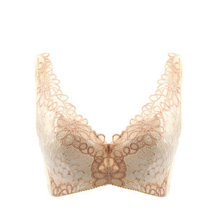 天天特价梦芭蒂夏蕾丝超薄款镂花美背0压迫0束缚聚拢调整型文胸女