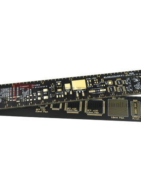 PCB Ruler PCB尺子电路板尺子沉金封装单位工程用电子工程师伴侣