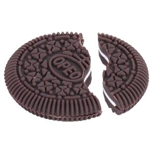 饼干还原 吃饼干咬断还原 变魔术道具近景街头表演