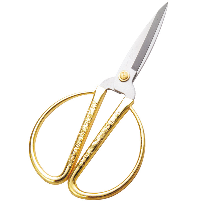 博友金剪刀家用号小剪刀缝纫裁布裁缝剪刀剪子裁剪刀剪纸尖头剪刀