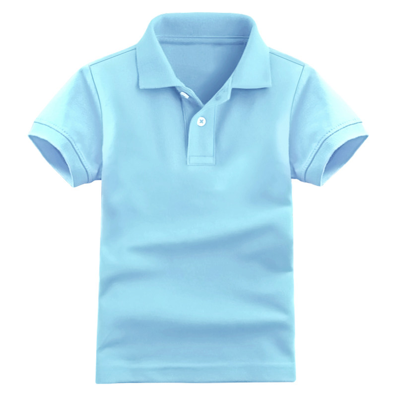 童装儿童polo衫短袖t恤套装定制六一演出男女童运动会班服校服夏