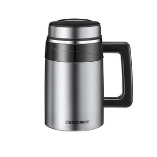 旭光真空304不锈钢水杯子男女办公室商务泡茶杯 带手柄大肚保温杯