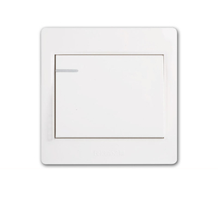 飞雕一开多控双控中途三控开关三联暗装明装双联家用单开面板插座