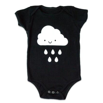 加拿大婴儿舒适云朵熊猫短袖哈衣