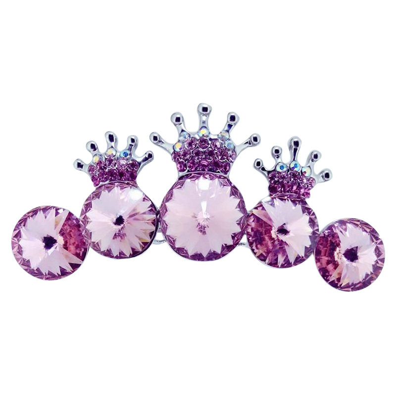 流行美发饰专柜正品2024新款女王之花皇冠K1507009全国免费盘盘发