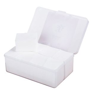 擦爽肤水用的做水疗的化妆棉卸妆棉薄款脸部补水盒装1000片屈臣氏