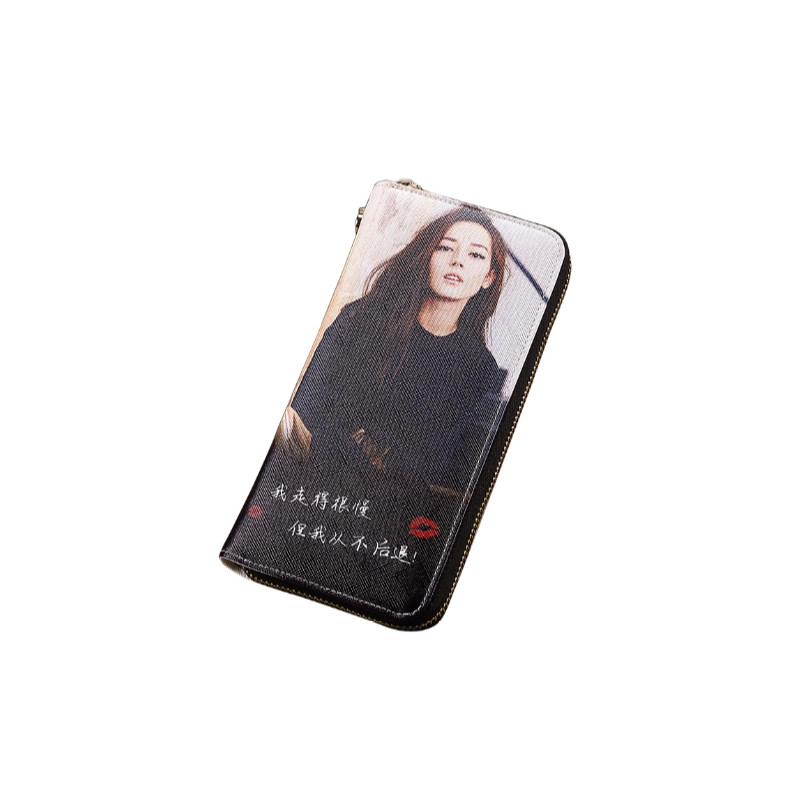 钱包女长款2025新款潮多功能韩版个性爆款手拿手机包定制照片女士