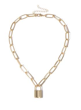 金属欧美冷淡风锁骨链新品