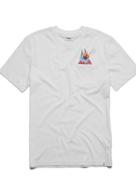 尖货！Altamont T恤 尖A T恤 (S/M/L/XL)白色纯棉 背面有图
