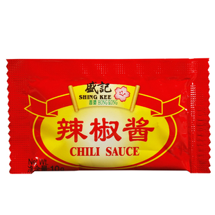 盛记辣椒酱10g*60袋家用小包装下饭手抓饼鸡肉卷汉堡薯条炸鸡蘸酱