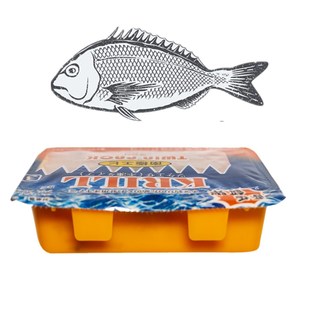 日本南极虾钓饵3L万能鱼饵海水通杀腊鱼黑黄鲷黄鸡船钓串钩矶钓