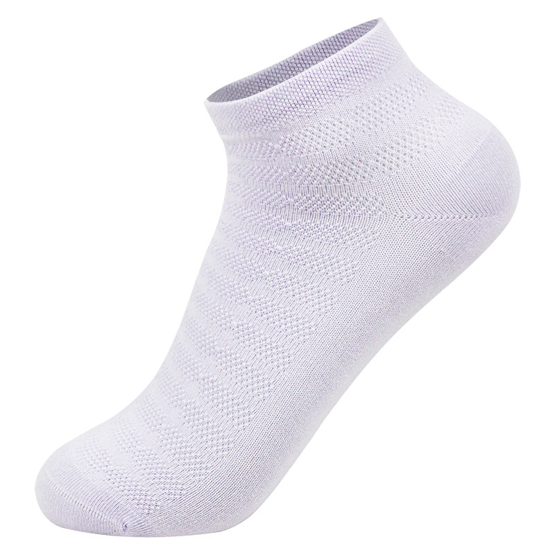 欧蒂爱船袜女纯棉浅口夏季薄款网眼透气超薄防臭竹纤维袜子女短袜
