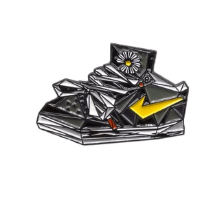 618新款雏菊鞋扣权志龙同款反战系刺针AF鞋徽章情侣胸针潮鞋配饰