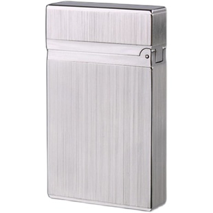 法国都柏特朗声清脆打火机创意定制刻字正品侧滑纯黄铜钢音充气潮