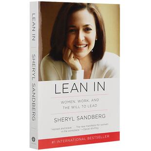 现货 Lean In 英文原版 向前一步 谢丽尔桑德伯格Sheryl Sandberg 精装 毛边版 励志杨澜 徐小平 李开复力荐